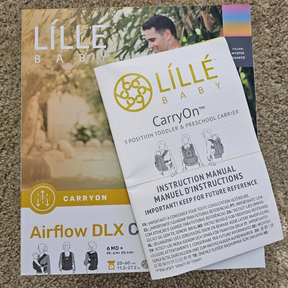 LÍLLÉbaby 3-in-1 Ergonomic CarryOn Airflow Toddler Carrier - Picture 2 of 5